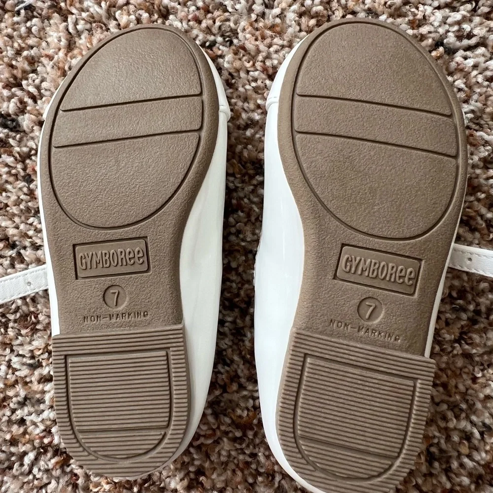 Gymboree White and Pink Dress Shoes with Bunny Design - Picture 5 of 5